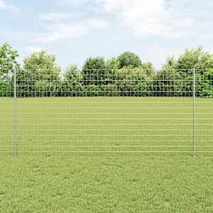 Svařovaný drátěný plot 10 x 1,2 m (Š x V) Žárově zinkovaná ocel - obrázek 1