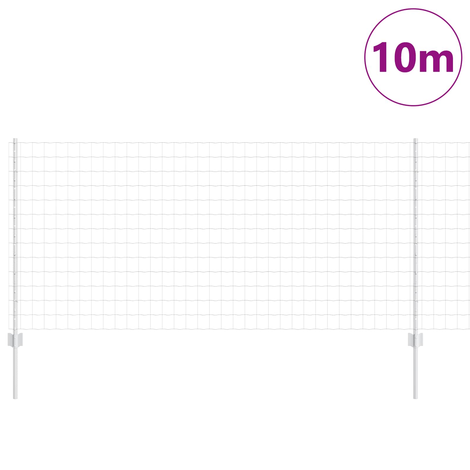 Aed koos postiga Hõbedane 1 x 10 m Teras 486 Kõik vajalik sinu aeda ja koju! Aed koos postiga Hõbedane 1 x 10 m Teras - Image 3