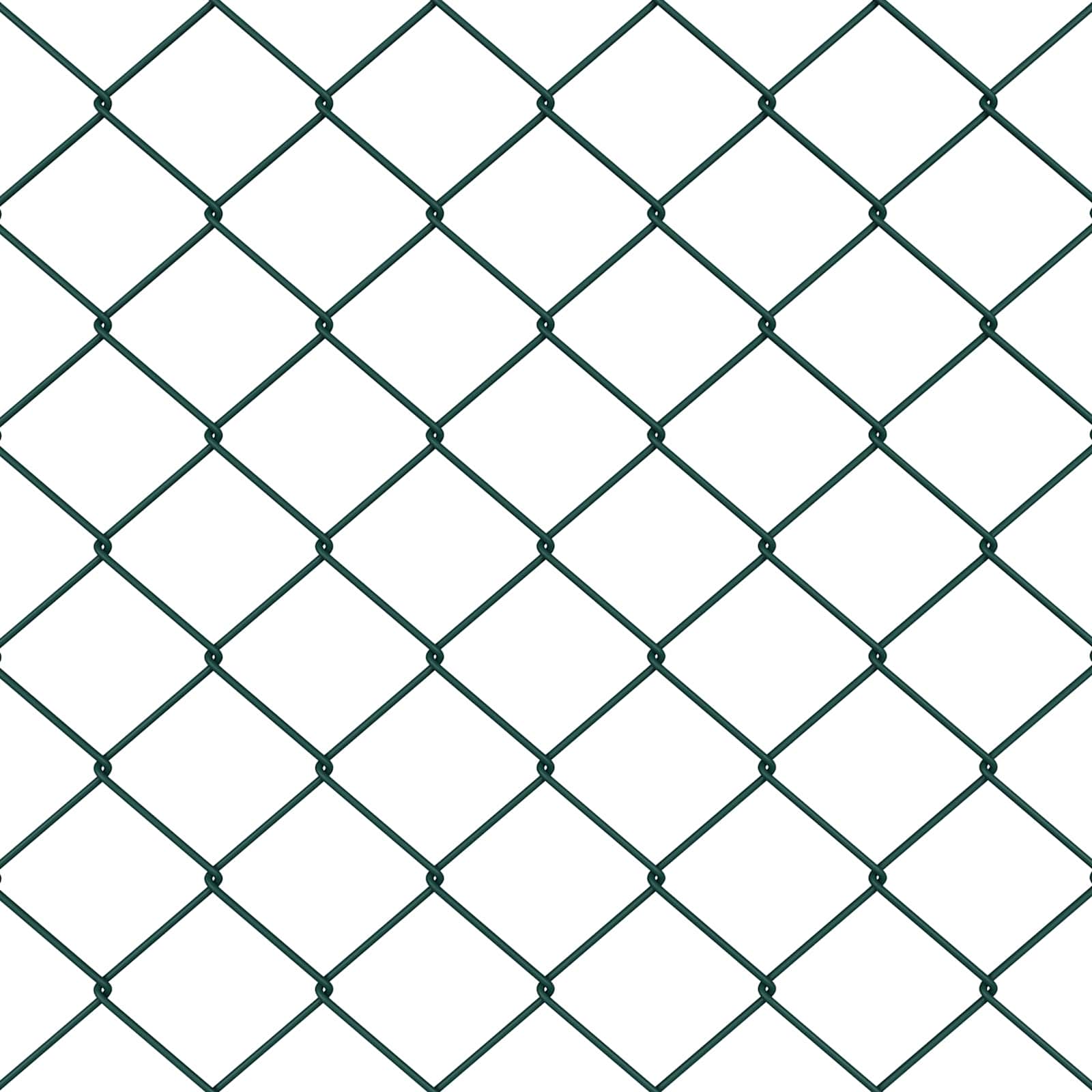 vidaXL Maschendrahtzaun mit Pfosten 10 x 1 m PVC-beschichteter Stahl – Bild 9
