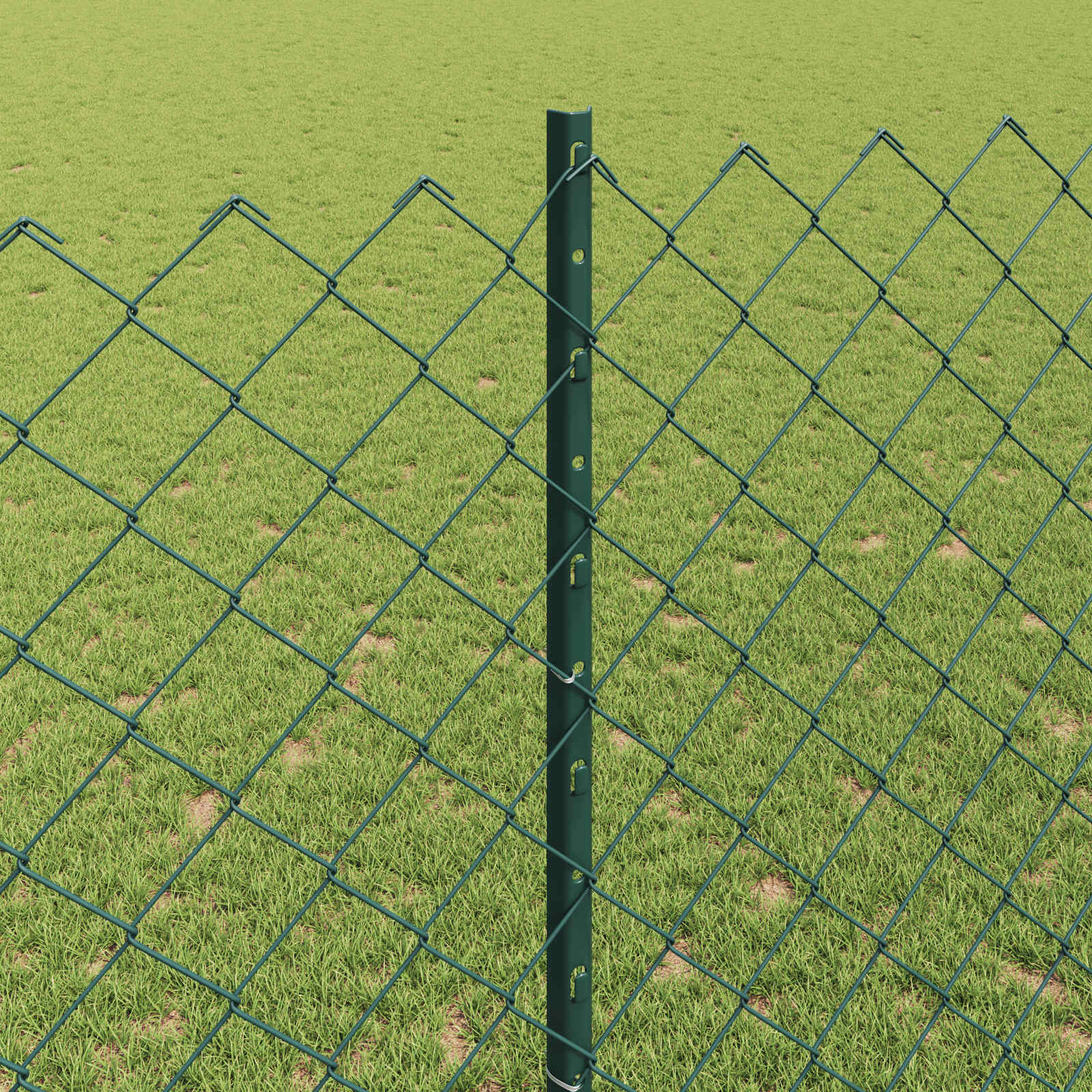 Aed koos postiga Roheline 1,4 x 10 m Terased ja PVC 441 Kõik vajalik sinu aeda ja koju! Aed koos postiga Roheline 1,4 x 10 m Terased ja PVC - Image 4