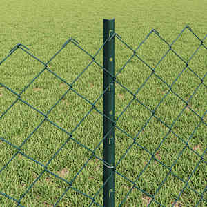 Plot s řetězovým odkazem a sloupkem 25 x 0,6 m Zelená Síťovina - obrázek 4
