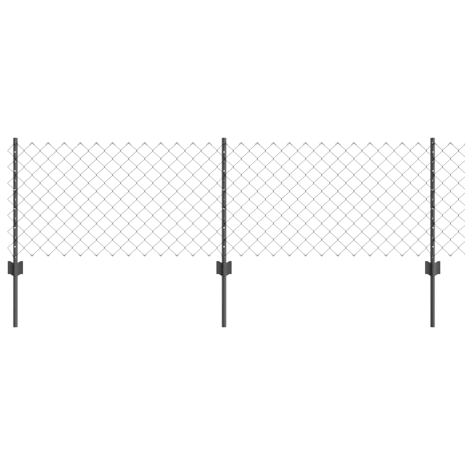 Aed koos postidega Hall 0.6 x 25 m Teras