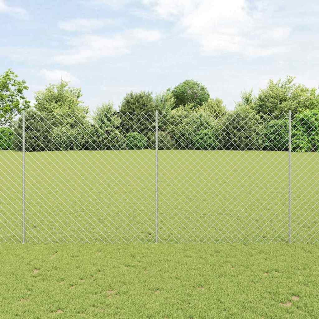 aed 20 U-postiga Hõbedane 1.6x10 m Teras