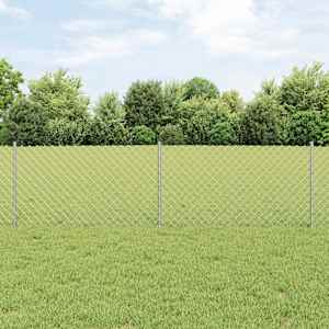 Ograja s stebrom Srebrna