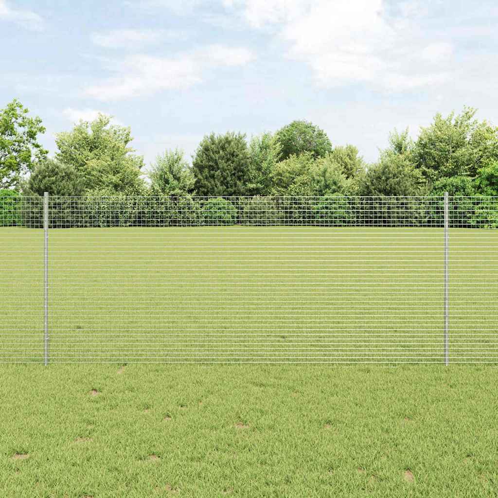 Hønsehegnsæt 2 Stk Galvaniseret stål 10 x 1 m Holdbart
