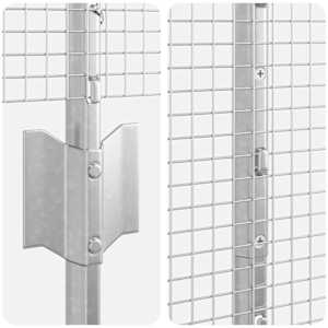 Svařovaná drátěná oplocení s sloupkem 10 x 1,2 m (Š x V) - obrázek 8