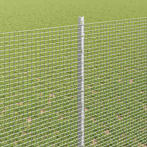 Svařovaná drátěná oplocení s sloupkem 10 x 1,5 m (Š x V) - obrázek 4