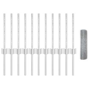 Ograja s stebrom Srebrna