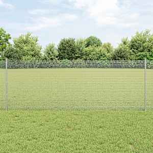 Ograja s stebrom Srebrna