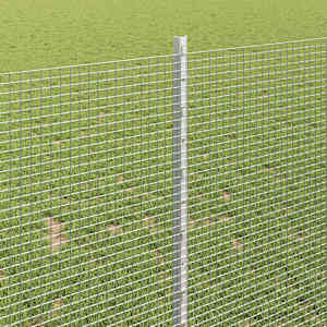 Svařovaná drátěná oplocení s sloupkem 25 x 1 m (Š x V) - obrázek 4