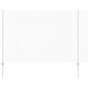 vidaXL Keevitatud traadi aed posti j&auml;rgi 25 x 1,5 m Tsingitud teras