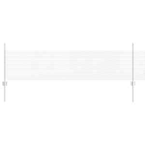 Svařovaná drátěná oplocení s sloupkem 50 x 0,5 m (Š x V) - obrázek 2