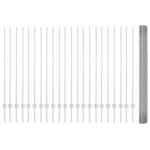 Svařovaná drátěná oplocení s sloupkem 50 x 1,4 m (Š x V) - obrázek 6