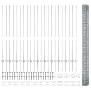 Ograja s stebrom Srebrna