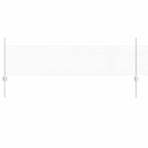 Venkovní svářečský drátěný plot s sloupky 100 x 0,5 m Stříbrná - obrázek 2