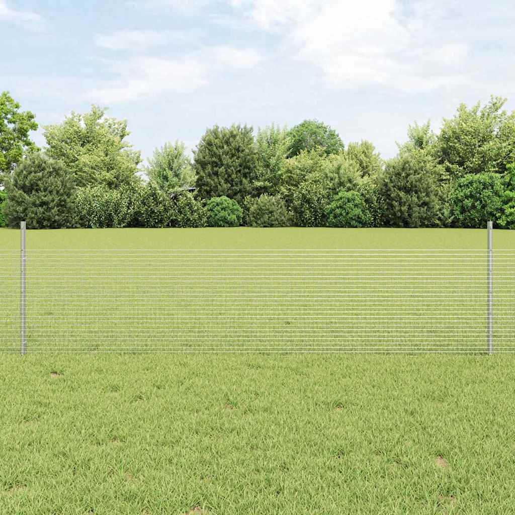 keermestatud traadi aed viie postiga Hall 0.5x100 m Teras