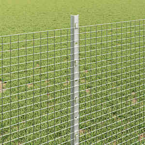 Svařovaná drátěná oplocení s sloupkem 100 x 0,8 m (Š x V) - obrázek 4