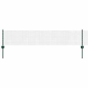 vidaXL Keevitatud traadi aed posti j&auml;rgi 10 x 0,4 m PVC-kaetud teras