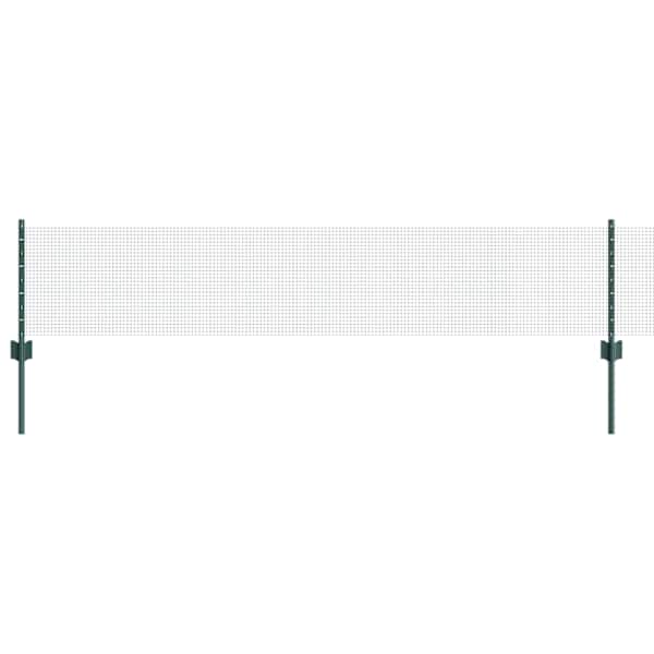 vidaXL Keevitatud traadi aed posti j&auml;rgi 10 x 0,4 m PVC-kaetud teras