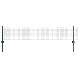 vidaXL Keevitatud traadi aed posti j&auml;rgi 10 x 0,4 m PVC-kaetud teras