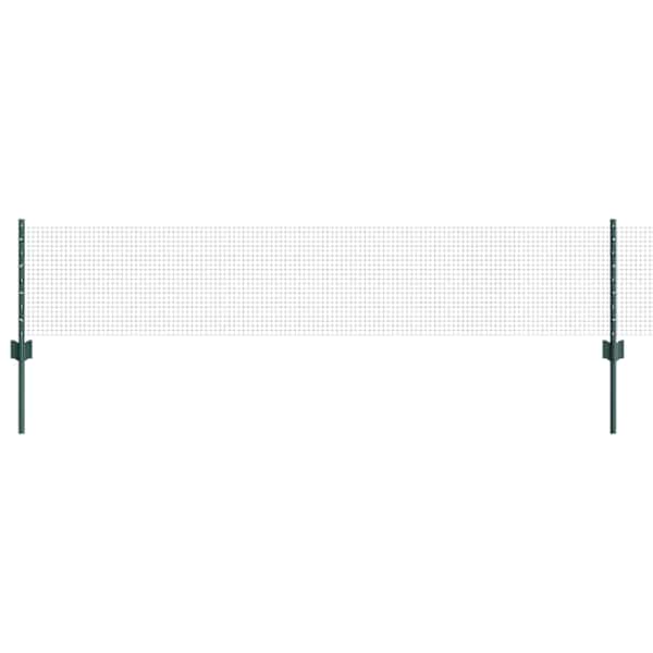 vidaXL Keevitatud traadi aed posti j&auml;rgi 10 x 0,4 m PVC-kaetud teras