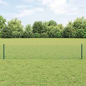 Ograja s stebrom Zelena