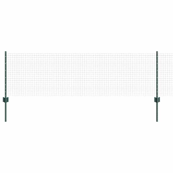 vidaXL Keevitatud traadi aed posti j&auml;rgi 10 x 0,6 m PVC-kaetud teras