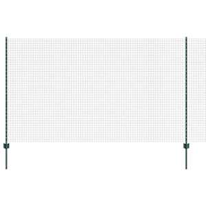 vidaXL Keevitatud traadi aed posti j&auml;rgi 10 x 1,4 m PVC-kaetud teras