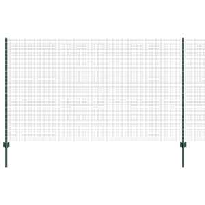 vidaXL Keevitatud traadi aed posti j&auml;rgi 10 x 1,4 m PVC-kaetud teras