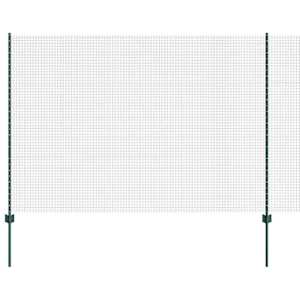vidaXL Keevitatud traadi aed posti j&auml;rgi 10 x 1,6 m PVC-kaetud teras