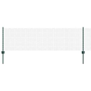 vidaXL Keevitatud traadi aed posti j&auml;rgi 25 x 0,6 m PVC-kaetud teras
