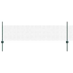 vidaXL Keevitatud traadi aed posti j&auml;rgi 50 x 0,5 m PVC-kaetud teras