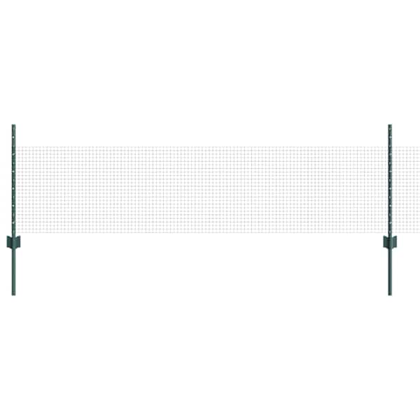 vidaXL Keevitatud traadi aed posti j&auml;rgi 50 x 0,5 m PVC-kaetud teras