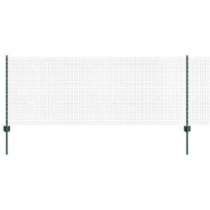 vidaXL Keevitatud traadi aed posti j&auml;rgi 50 x 0,8 m PVC-kaetud teras