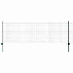 vidaXL Keevitatud traadi aed posti j&auml;rgi 50 x 0,8 m PVC-kaetud teras