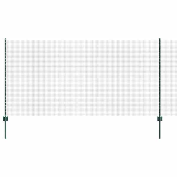 vidaXL Keevitatud traadi aed posti j&auml;rgi 50 x 1,2 m PVC-kaetud teras