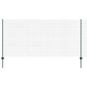 vidaXL Keevitatud traadi aed posti j&auml;rgi 50 x 1,2 m PVC-kaetud teras