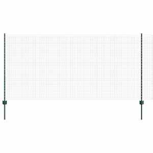 vidaXL Keevitatud traadi aed posti j&auml;rgi 50 x 1,2 m PVC-kaetud teras