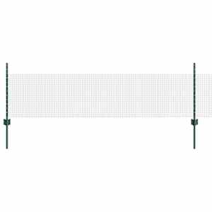 vidaXL Keevitatud traadi aed posti j&auml;rgi 100 x 0,5 m PVC-kaetud teras