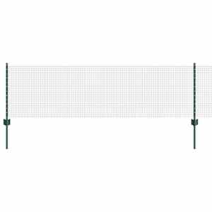 vidaXL Keevitatud traadi aed posti j&auml;rgi 100 x 0,6 m PVC-kaetud teras