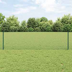 Ograja s stebrom Zelena