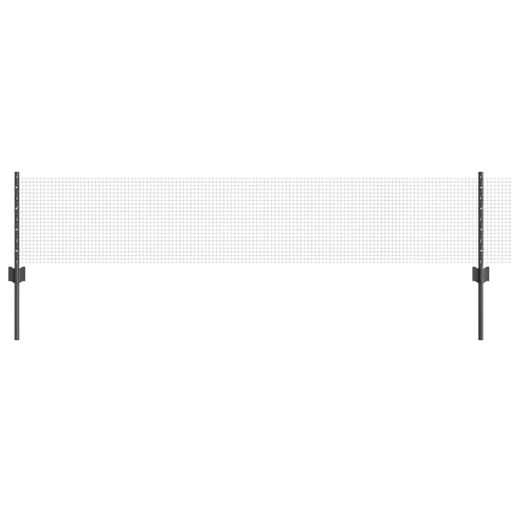 Keevitatud Traat Aed 5 U Poste Hall 0.4x10 m Teras