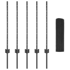 Svařovaná drátěná oplocení s sloupkem 10 x 0,8 m (Š x V) - obrázek 5