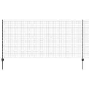 vidaXL Keevitatud traadi aed posti j&auml;rgi 25 x 1,2 m PVC-kaetud teras