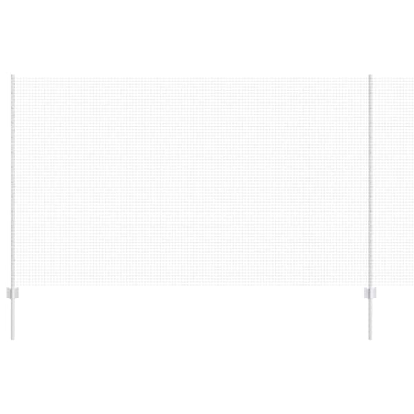 vidaXL Keevitatud traadi aed posti j&auml;rgi 25 x 1,4 m PVC-kaetud teras