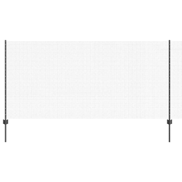 vidaXL Keevitatud traadi aed posti j&auml;rgi 50 x 1,2 m PVC-kaetud teras