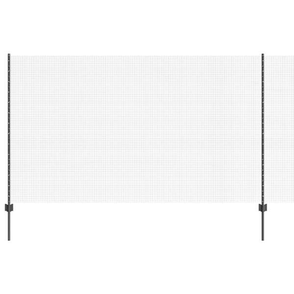 vidaXL Keevitatud traadi aed posti j&auml;rgi 50 x 1,4 m PVC-kaetud teras