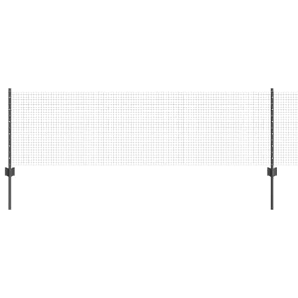 vidaXL Keevitatud traadi aed posti j&auml;rgi 100 x 0,6 m PVC-kaetud teras