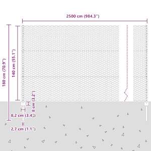 Plot s sloupkem Zelená 1,4 x 25 m Ocel - obrázek 12