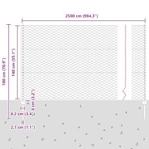 Plot s sloupkem Zelená 1,4 x 25 m Ocel - obrázek 12